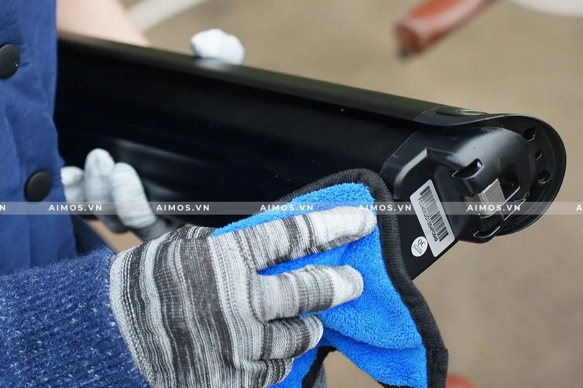 Kiểm tra pin xe đạp trợ lực điện