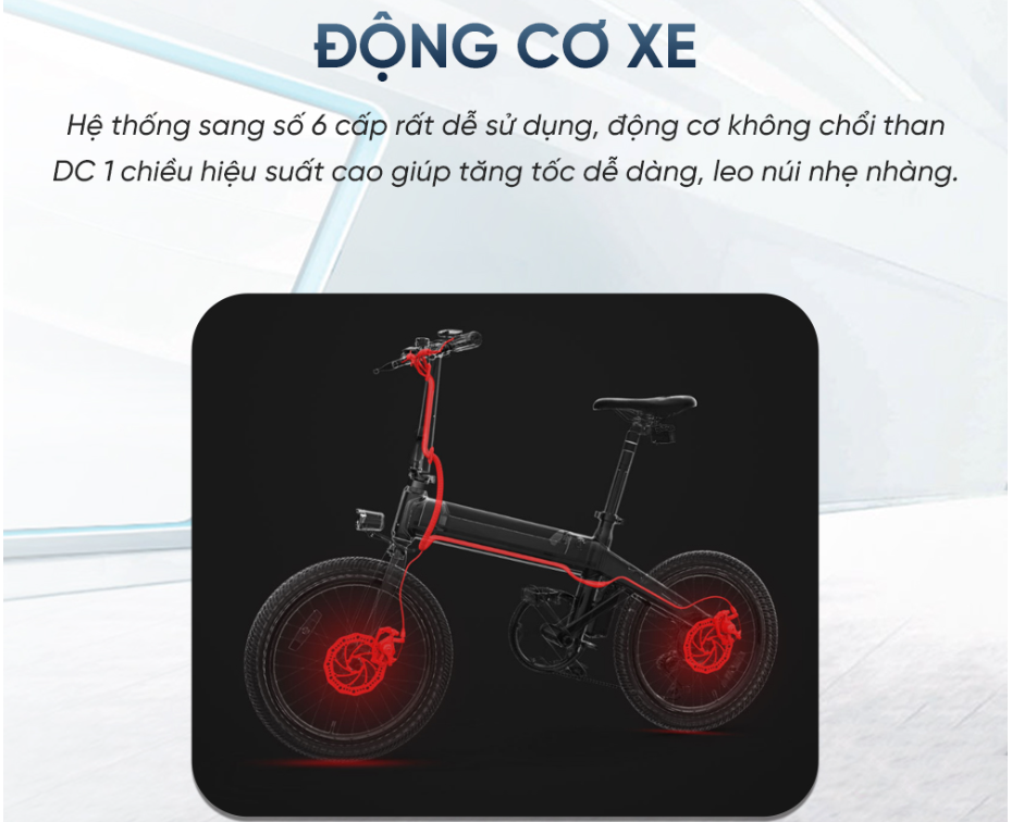 xe đạp trợ lực điện gấp gọn Himo Z20 Pro