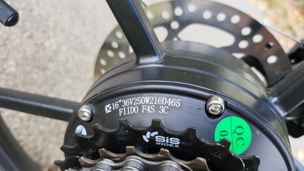 Xe điện gấp gọn FIIDO D2S động cơ