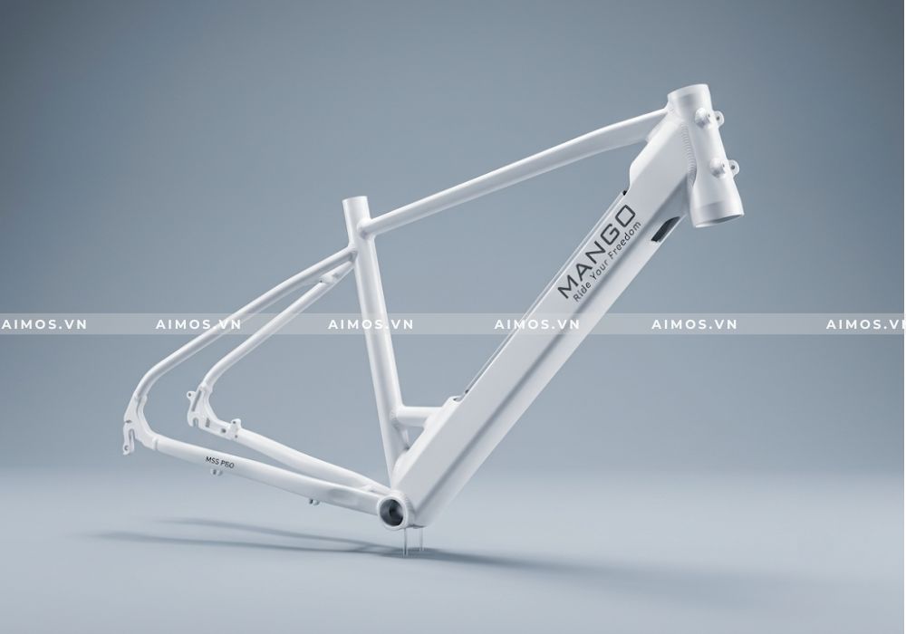 Khung hợp kim nhôm siêu nhẹ của xe đạp trợ lực điện Mango M26 Pro