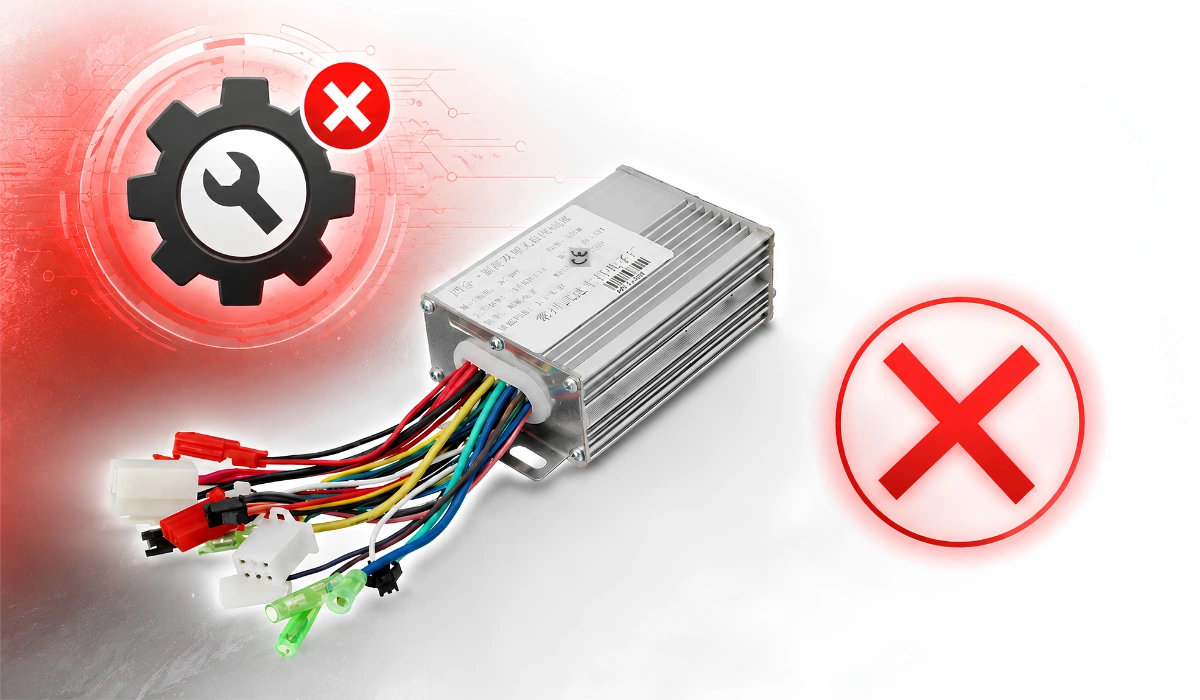 Lỗi Bộ điều khiển hoặc cài đặt sai chế độ khiến xe đạp trợ lực điện bị mất trợ lực