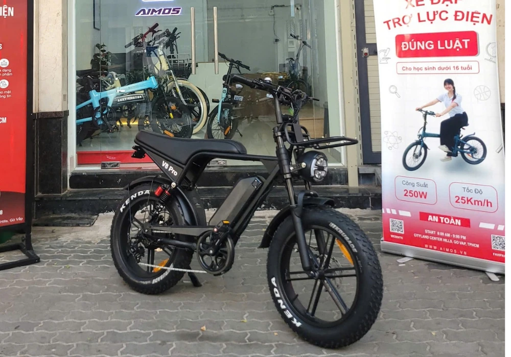 Mua xe đạp trợ lực điện tại Aimos