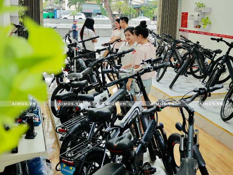 Mua xe đạp trợ lực điện ở đâu? Đến ngay Aimos giá tốt