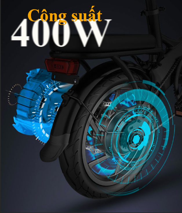 Xe đạp điện G FORCE G14 công suất