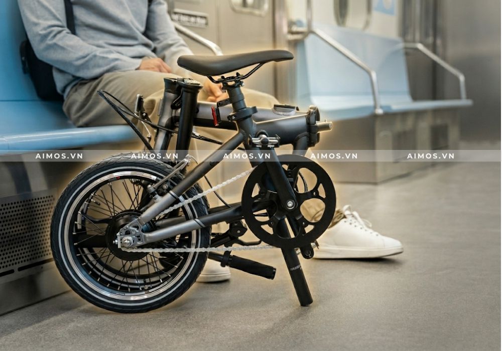 Sự gấp gọn tiện lợi của xe đạp trợ lực điện Dahon K-Feather