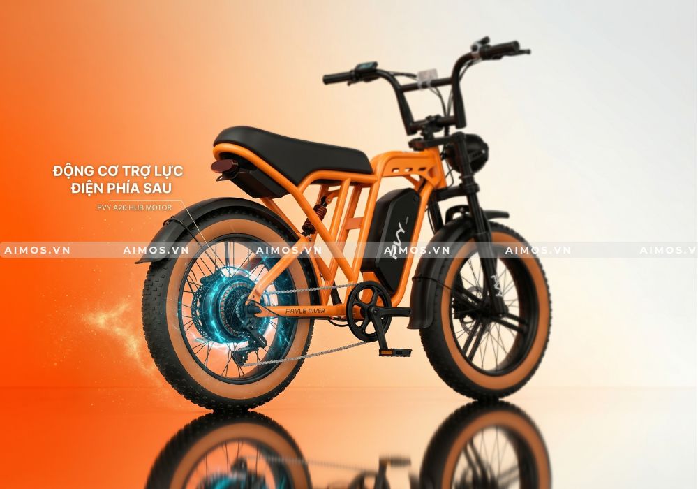 Động cơ mở khóa 1000W trên PVY A20