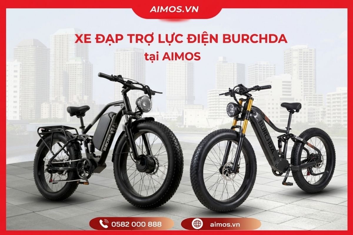 Xe đạp trợ lực điện Burchda