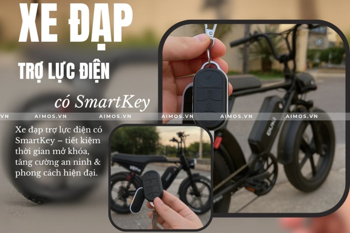 Xe đạp trợ lực điện có SmartKey