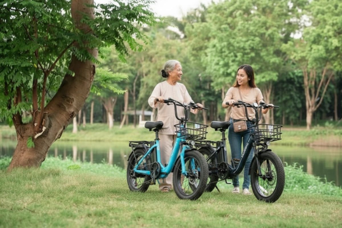 Xe đạp trợ lực điện khung thấp được lựa chọn nhiều nhất hiện nay