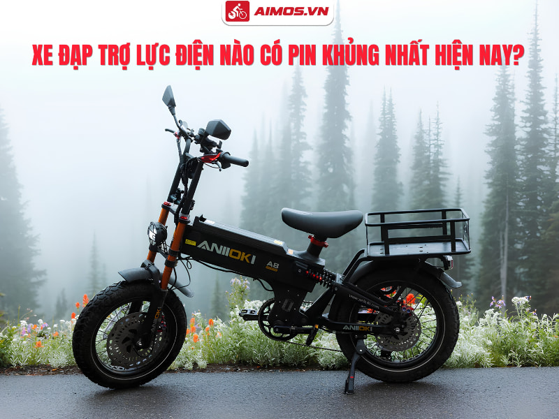 Xe đạp trợ lực điện nào có pin khủng nhất hiện nay.