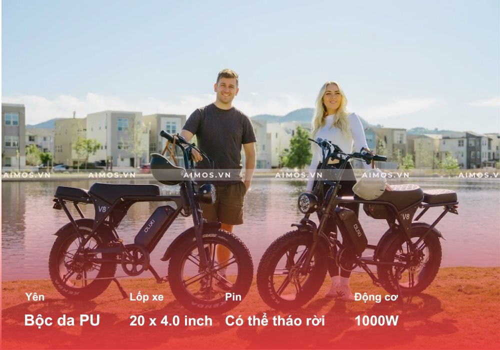 Xe đạp trợ lực điện OUXI V8