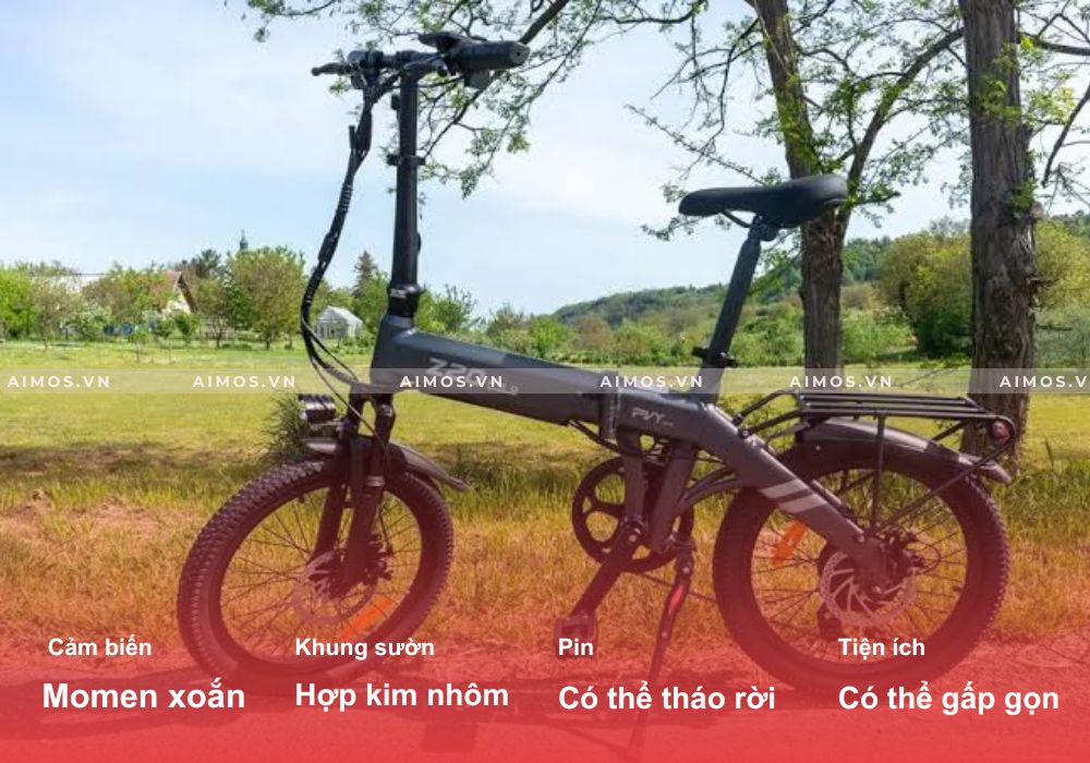Xe đạp trợ lực điện gấp PVY Z20 PRO EVO