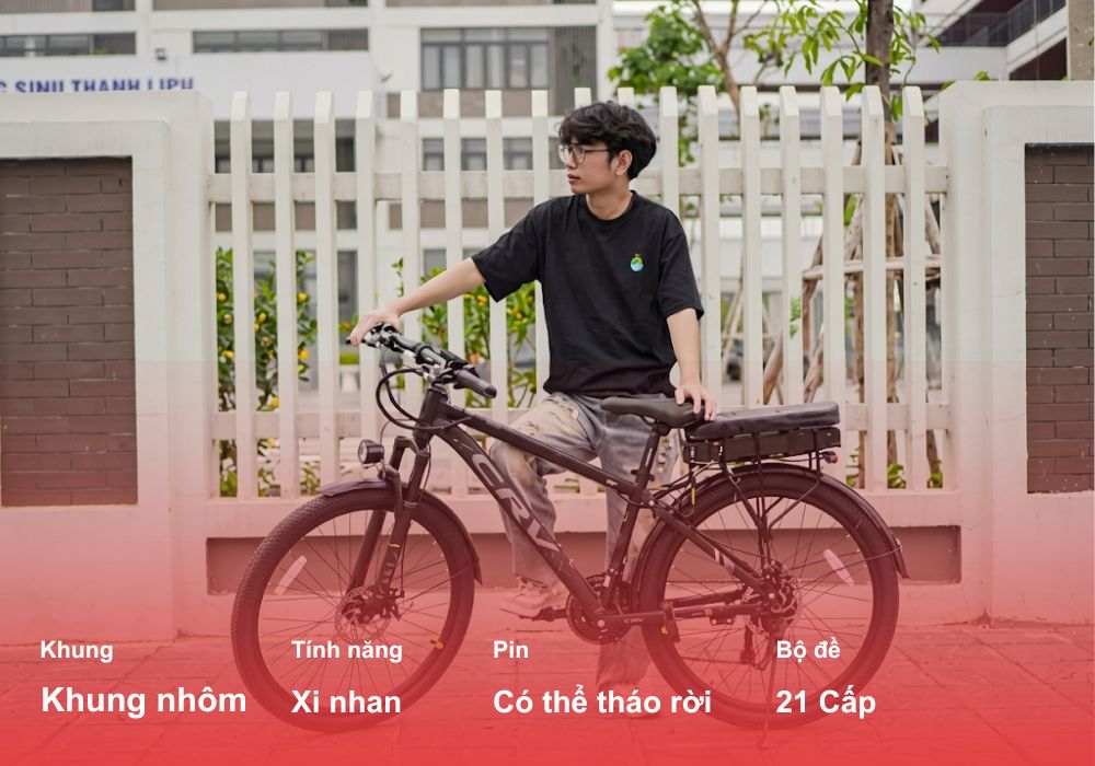 Tổng quan xe đạp trợ lực điện RapidX CRV