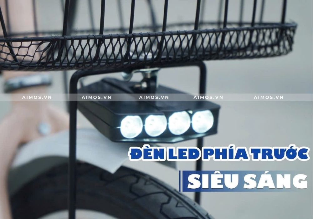 Cụm đèn LED siêu sáng vào ban đêm