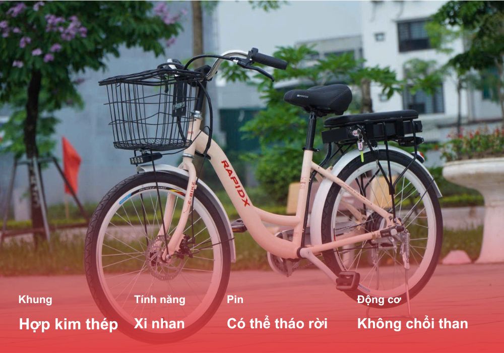 Xe đạp trợ lực điện RapidX