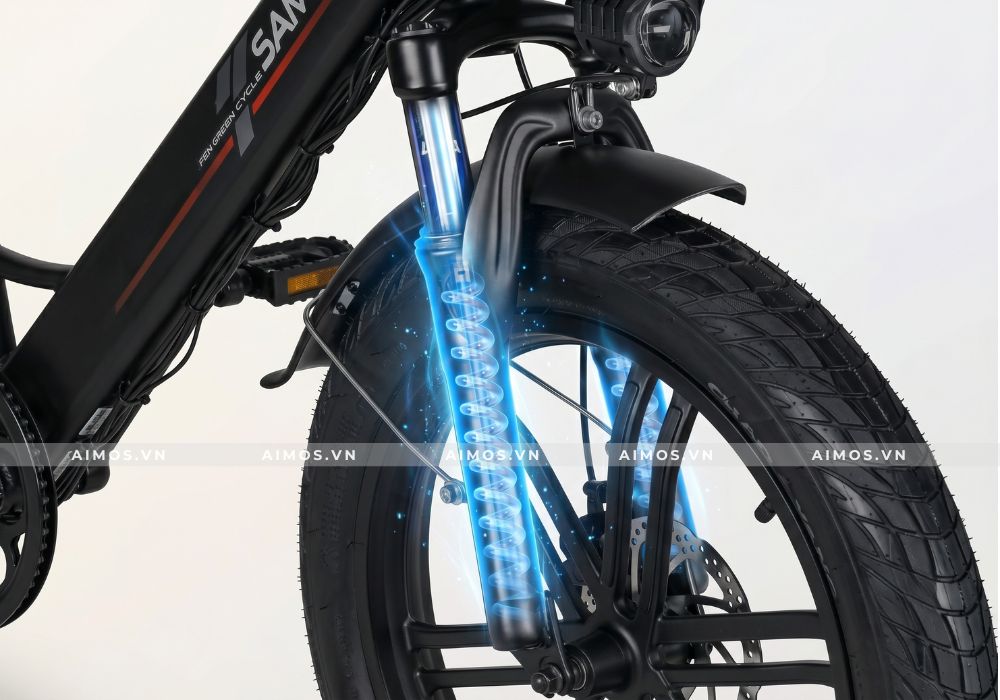 Hệ thống giảm xóc kép êm ái