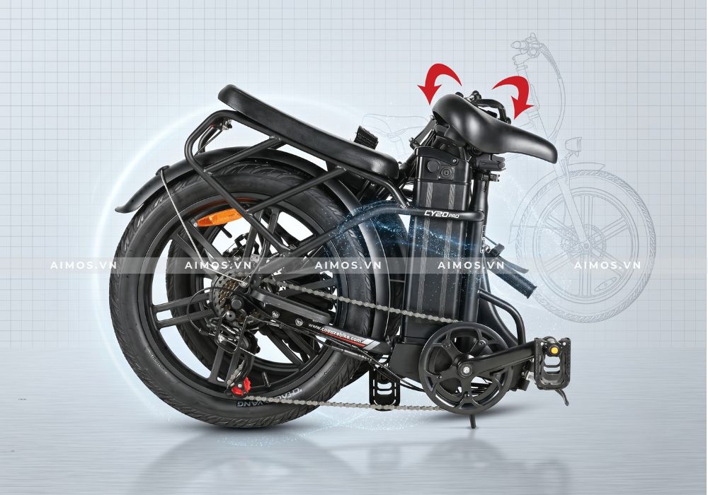 Samebike CY20 Pro gaaso gọn tiện lợi