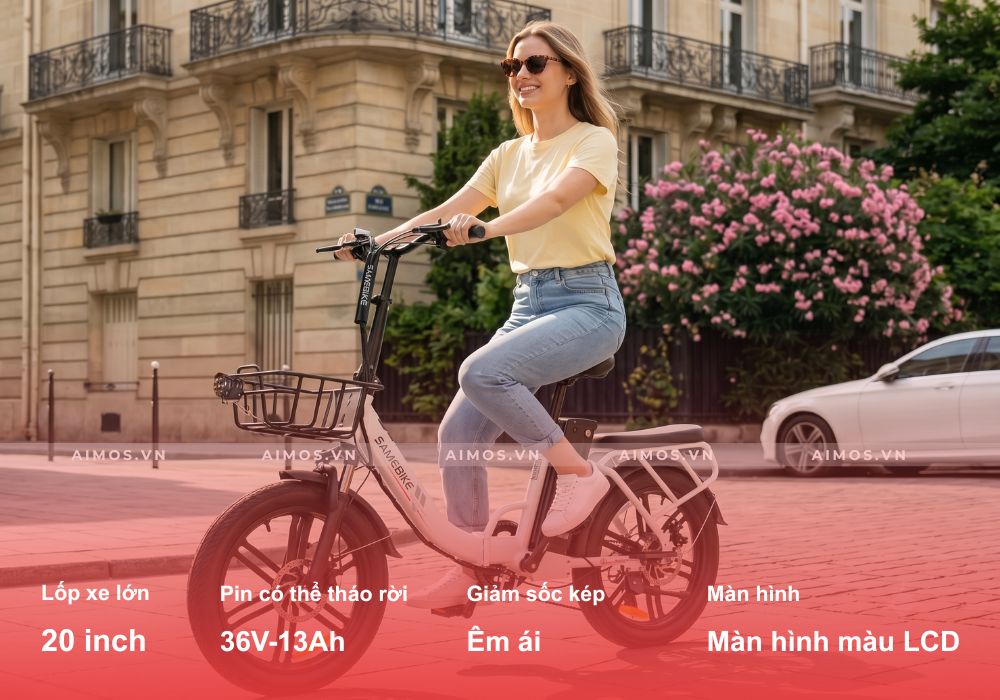 Xe đạp trợ lực điện Samebike CY20 Pro