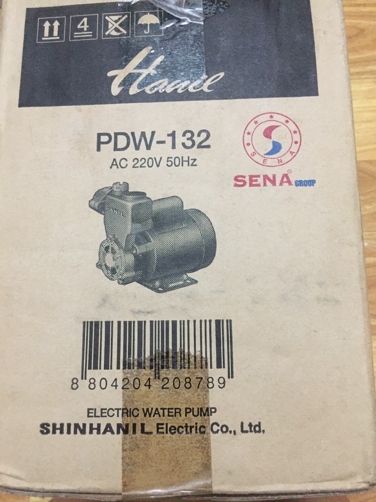 Máy bơm nước chân không hút đẩy Hanil PDW 132 (125w) - Nhập Hàn Quốc