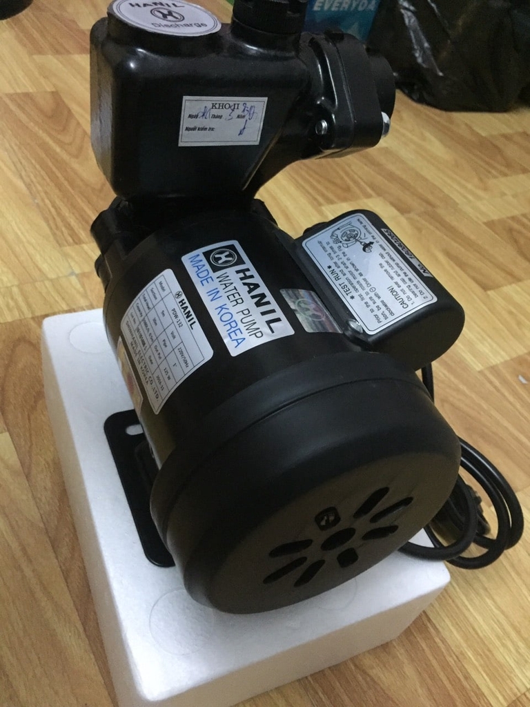 Máy bơm nước chân không hút đẩy Hanil PDW 132 (125w) - Nhập Hàn Quốc