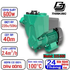 Máy bơm tăng áp điện tử Thinking DJS-600 (600w)