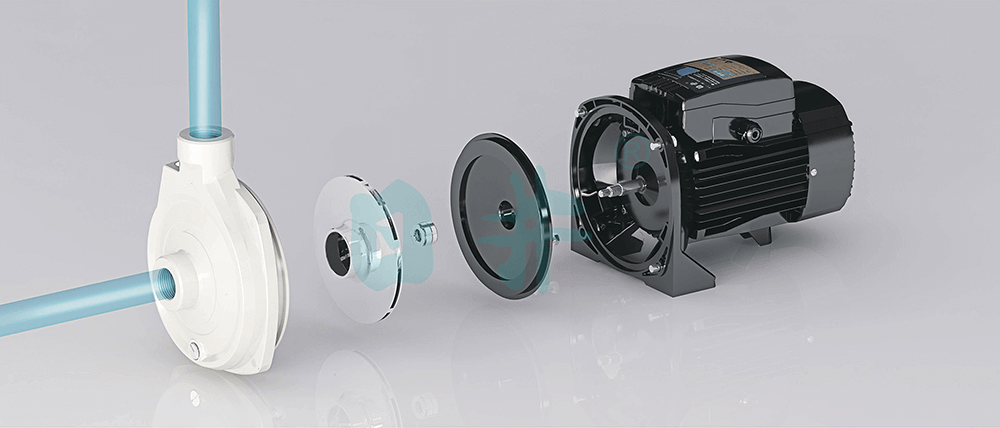 Máy bơm nước ly tâm SHIRAI JLM 128-600S (600W)