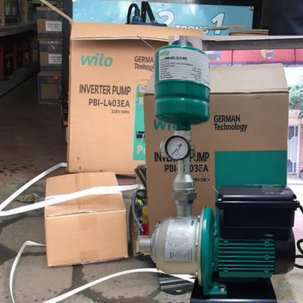 Máy bơm tăng áp tích hợp biến tần WiLo PBI-L403EA (1100w)