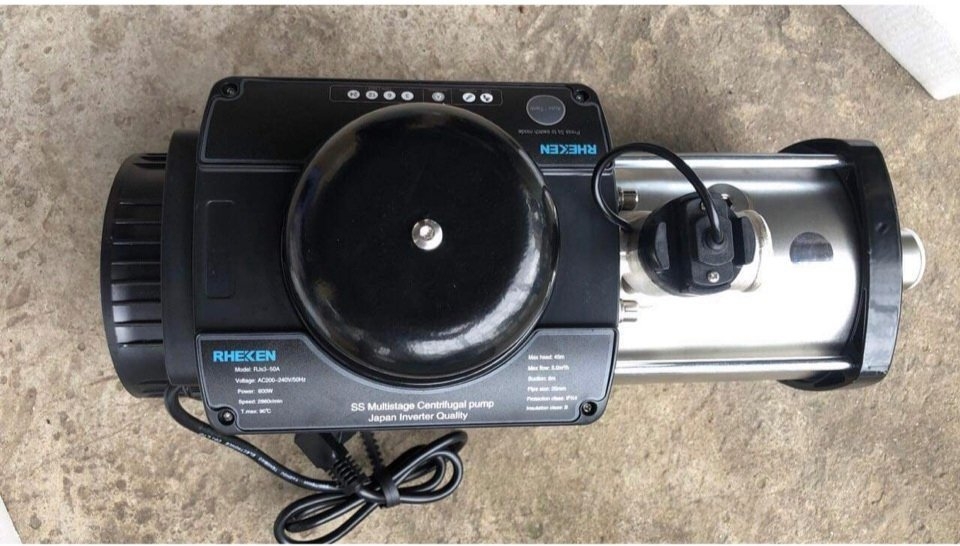 Máy bơm tăng áp siêu êm Rheken RJs3-50A (600W)