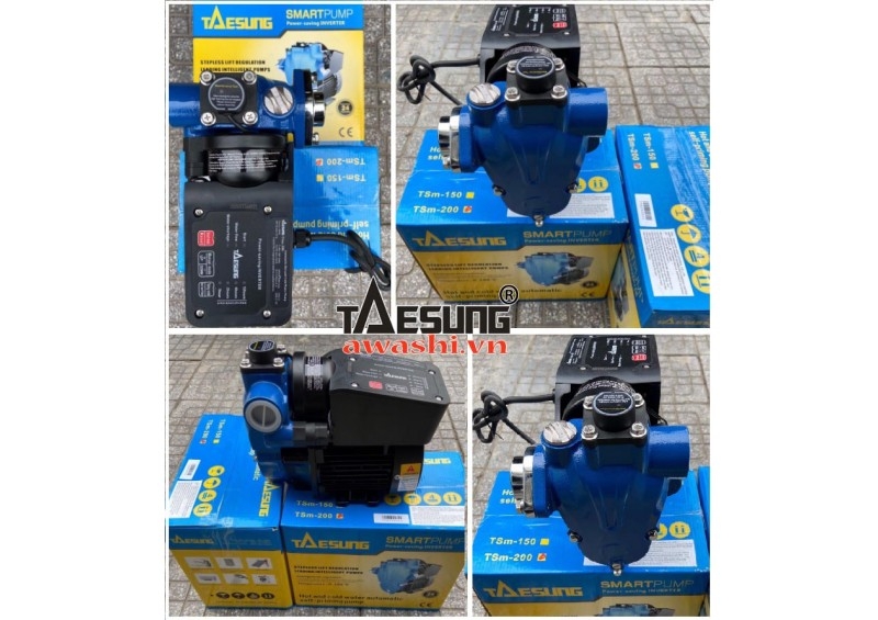 Máy bơm tăng áp thông minh Taesung TSm 200A (200W)