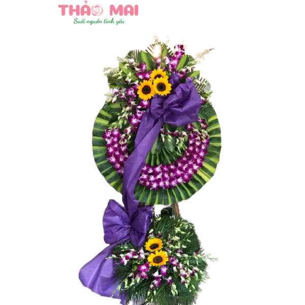 Đặt vòng hoa viếng đám tang- tìm địa chỉ đặt vòng hoa viếng đám tang