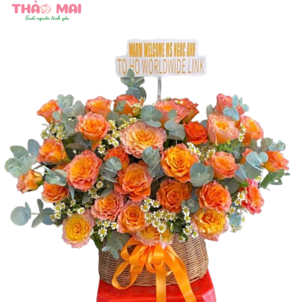 Giỏ hoa Chúc mừng sinh nhật!