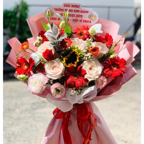 BÓ HOA TƯƠI THẮM TẠI HOA TƯƠI THẢO MAI-0355 149 615