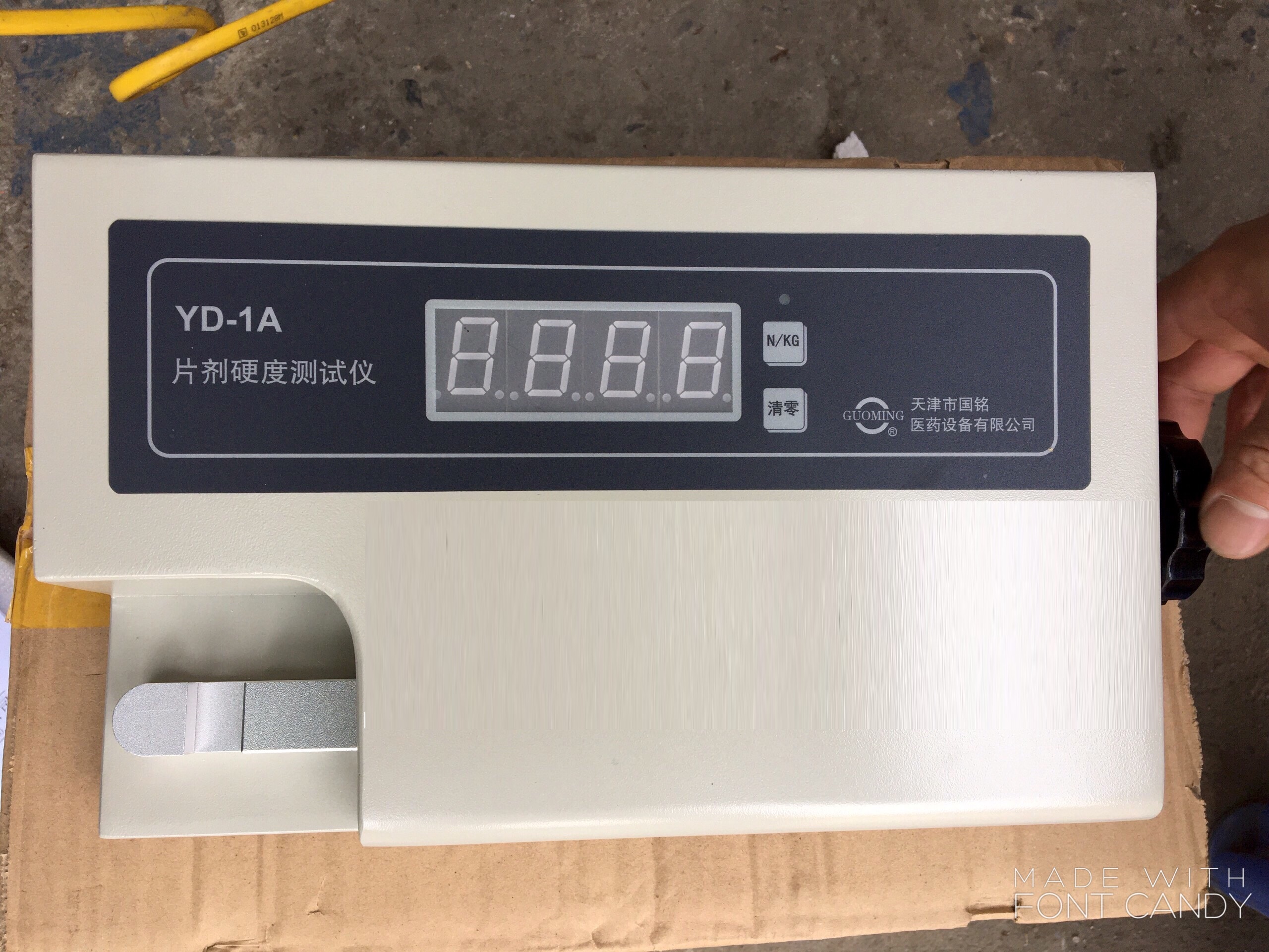Máy đo độ cứng thuốc viên YD-1A