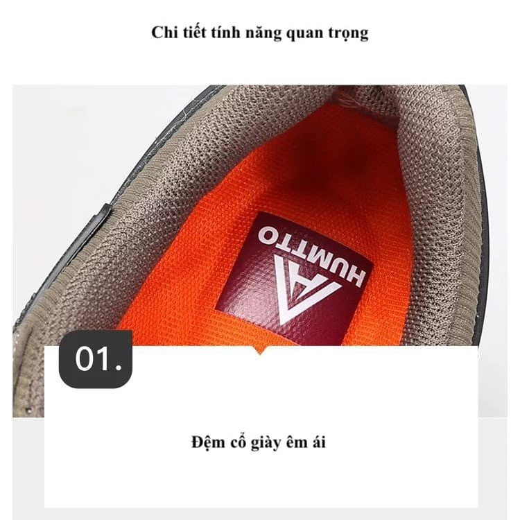 Giày leo núi chống nước nam Humtto