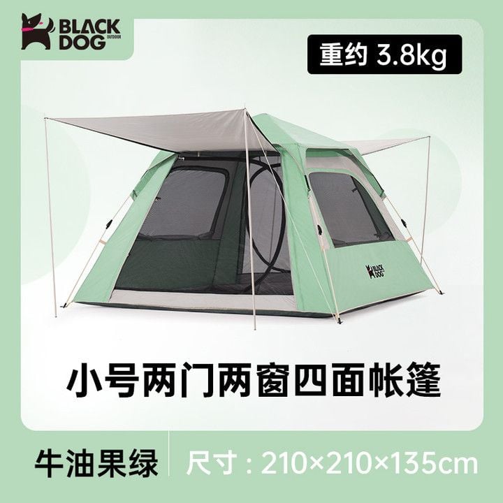 Lều chống nước 2 cửa Blackdog cho 3 – 4 người