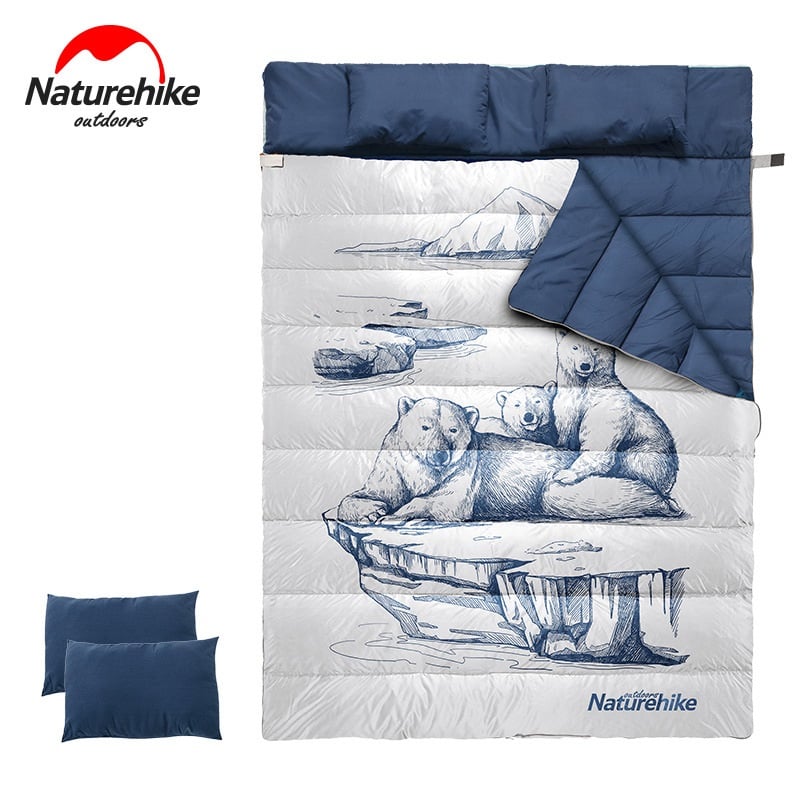 Túi ngủ gia đình Naturehike hình con gấu
