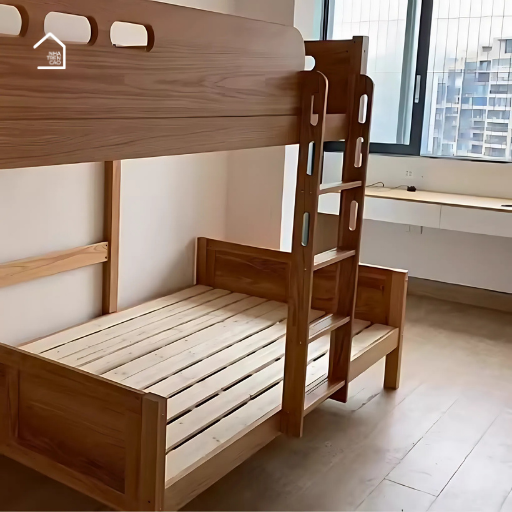 NORAH, Giường ngủ 2 tầng cho trẻ em hiện đại đa năng, GT_002, Nội thất Nhà trên cao