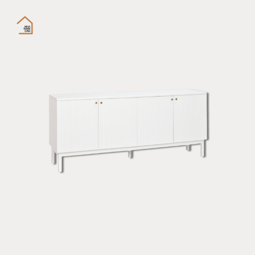 NELL, TLT_049, Tủ lưu trữ phong cách hiện đại, 160x40x70cm, Gỗ MDF phủ sơn 2K, Nội thất Nhà trên cao