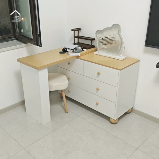 SAM, Bàn trang điểm hiện đại, BTD_030, 120x40x75cm, Nội thất Nhà Trên Cao