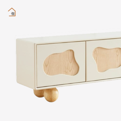 BRUNA, TTV_035, Kệ tivi phong cách Japandi hiện đại,  MDF phủ sơn 2K, 180x40x50cm, Nội thất Nhà Trên Cao
