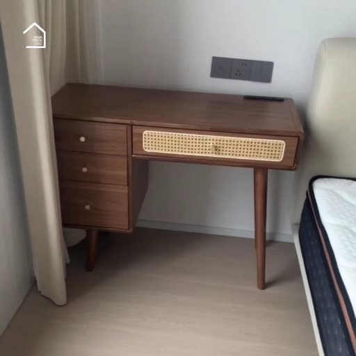 MISO, Bàn trang điểm nhỏ gọn sang trọng, BTD_036, 100x40x75cm, Nội thất Nhà Trên Cao