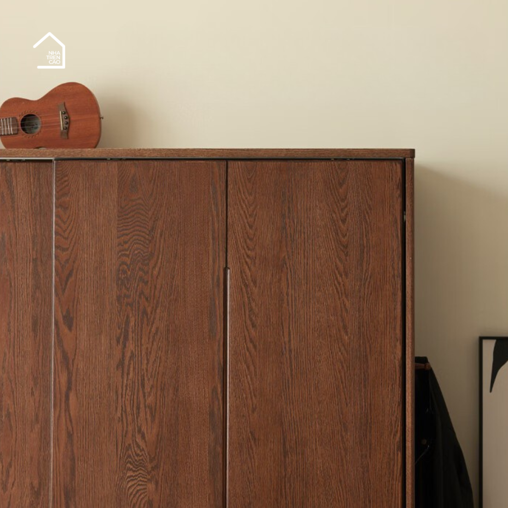 HONA, Tủ quần áo sang trọng thanh lịch, TQA_045, 160x60x200cm, Gỗ Plywood phủ Verneer, Nội thất Nhà trên cao