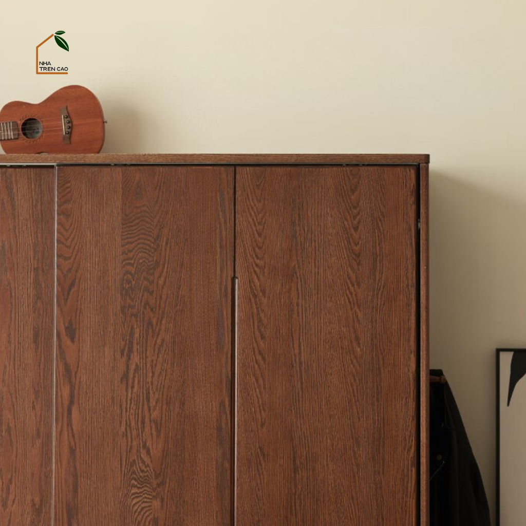 HONA, TQA_045, Tủ quần áo sang trọng thanh lịch, 160x60x200cm, Gỗ Plywood phủ Verneer, Nội thất Nhà trên cao
