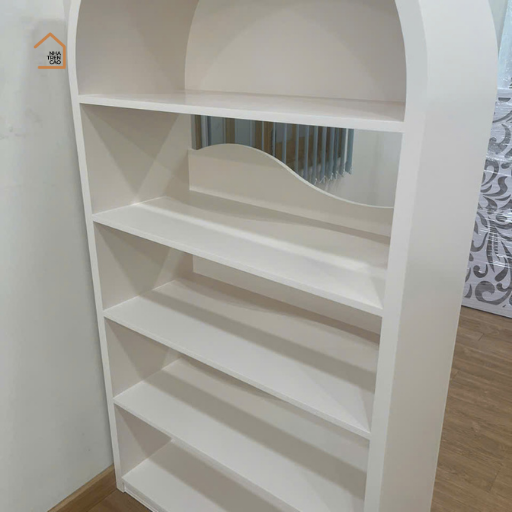 BRUNA, Kệ sách trang trí 5 tầng, KS_003, 60x35x180cm, Gỗ MDF phủ sơn 2K, Nội thất Nhà trên cao