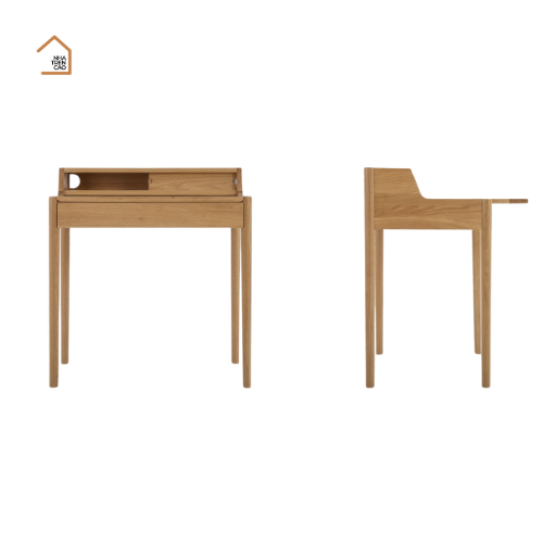 LEO, BLV_004, Bàn làm việc sang trọng nhỏ gọn, 79x66x87cm, MDF phủ sơn 2K, Nội thất Nhà Trên Cao