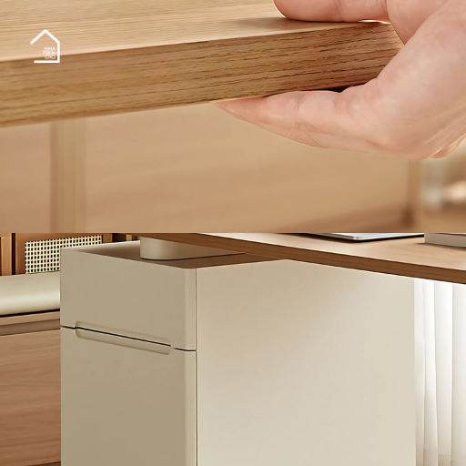 BERTHA, BLV_017, Bàn làm việc sang trọng thanh lịch, 140x60x75cm, MDF phủ sơn 2K, Nội thất Nhà Trên Cao