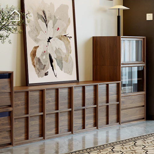 NALO, Tủ tivi đa năng thiết kế sang trọng hiện đại, TTV_086, Nội thất Nhà Trên Cao