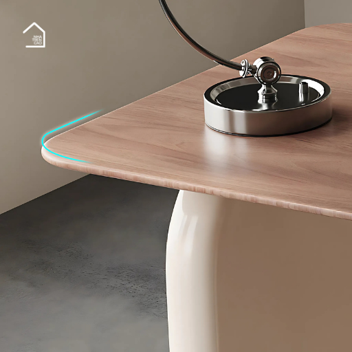 MYRNA, BLV_014, Bàn làm việc sang trọng hiện đại có tủ lưu trữ, 140x60x75cm, MDF phủ sơn 2K, Nội thất Nhà Trên Cao