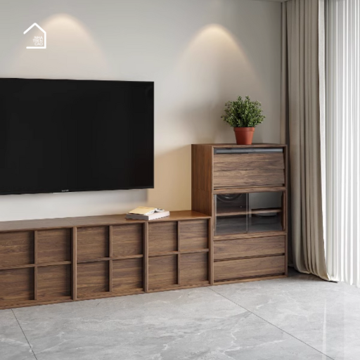 NALO, Tủ tivi đa năng thiết kế sang trọng hiện đại, TTV_086, Nội thất Nhà Trên Cao