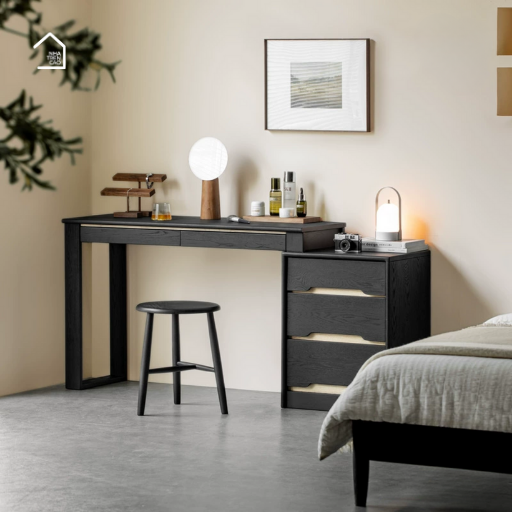 NAMI, Bàn làm việc sang trọng hiện đại nhỏ gọn, BLV_023, 120x40x75cm, MDF phủ sơn 2K, Nội thất Nhà Trên Cao